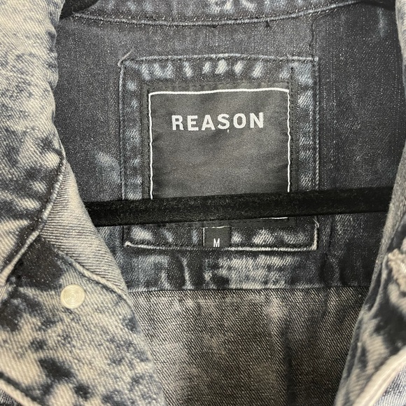 Reason Printed Jean Jacket - Picture 4 of 5